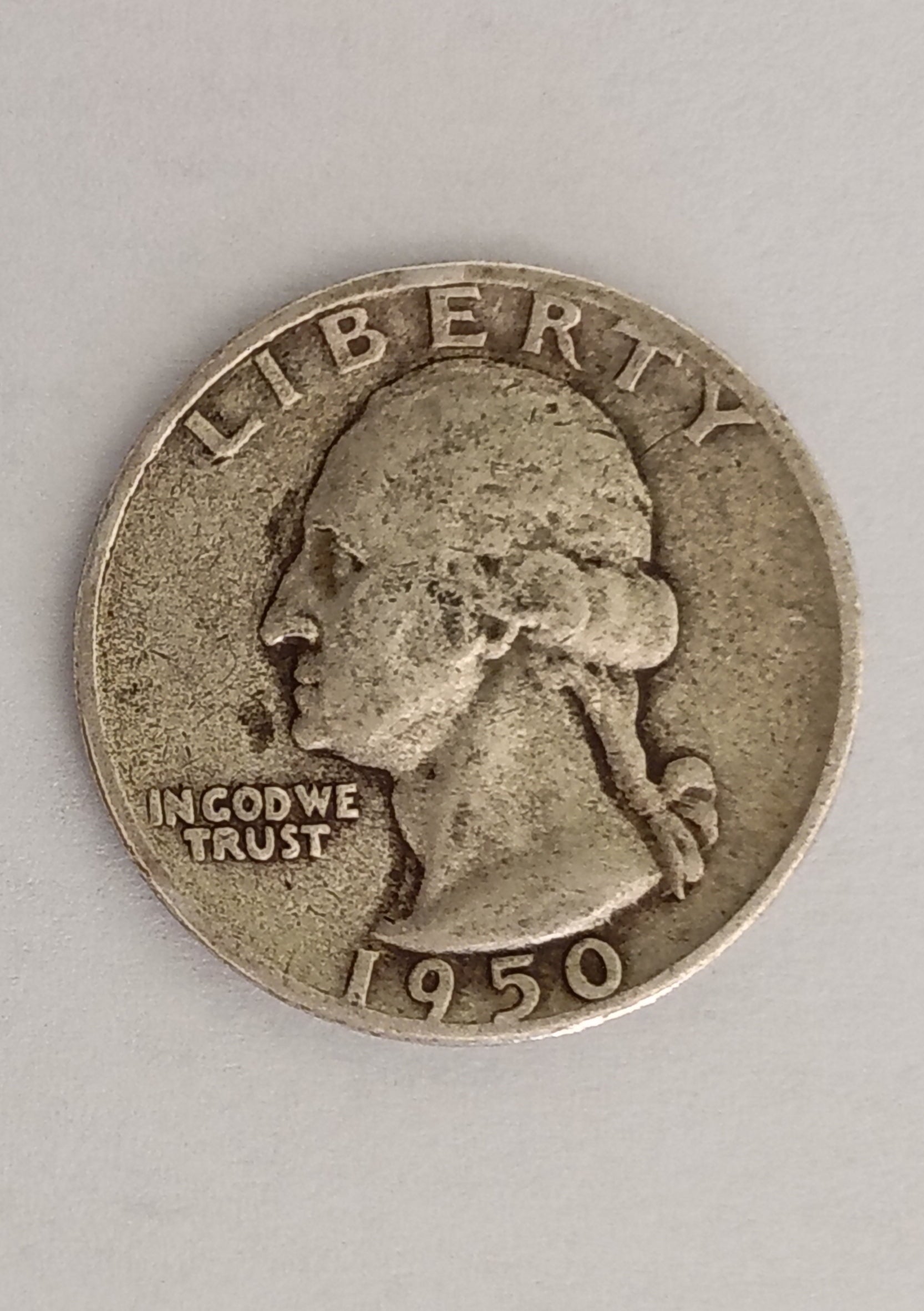 Quarter dollar 1950 USA