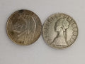 500 lire caravelle 1965 e 500 lire dante alighieri 1965