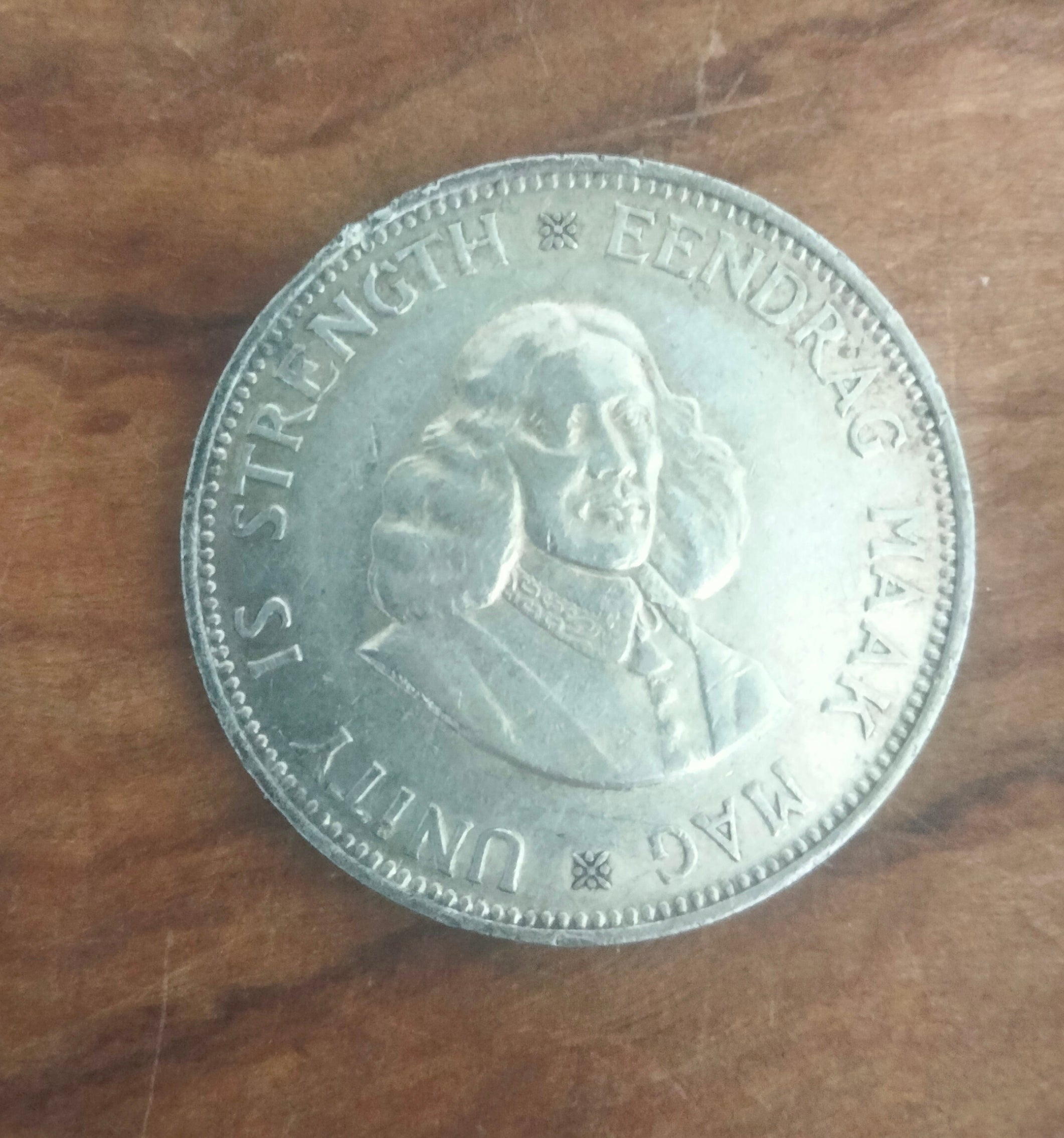 20 cents Sud africani 1963 in argento